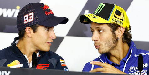 Rossi 'Sarankan' Marquez Pindah ke Formula 1