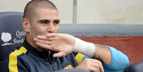 Valdes Puji Teamwork Barca