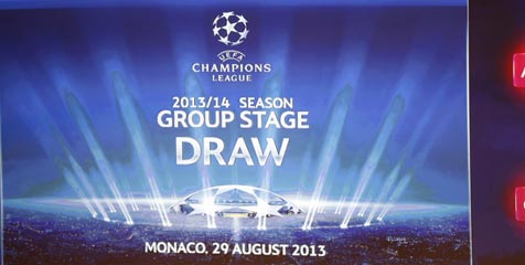 Jadwal Lengkap Fase Grup Liga Champions 2013-14