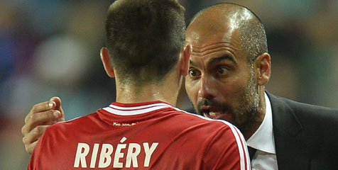 Ribery Dedikasikan Trofi Super Eropa Untuk Pep