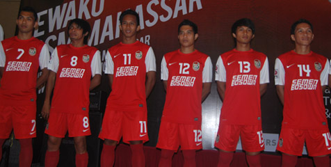 PSM Makassar Launching Jersey Terbaru