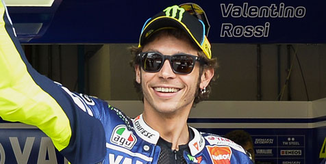 Valentino Rossi Kumpulkan Dana Rp 4,3 Miliar untuk Afrika