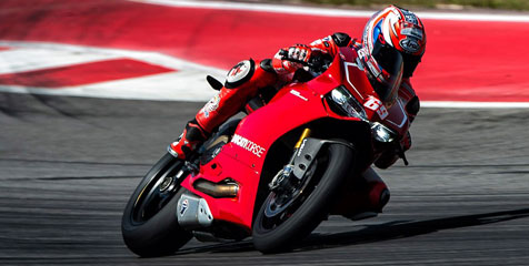 Nicky Hayden Jajal Ducati Superbike di Mugello