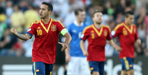 Skuat Spanyol Mendarat di Helsinki Skuat Spanyol Mendarat di Helsinki