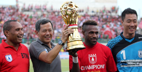 Pemain Persipura Berharap Manajemen Tak Rombak Skuad Juara