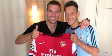 Podolski: Ozil Sempurna Bagi Arsenal