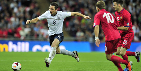 Lampard Songsong Laga ke-100 Bersama Inggris