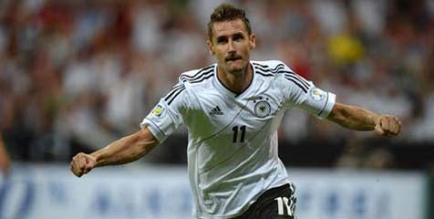 Klose Keberatan Jerman Harus Hadapi 'Tim Lemah'