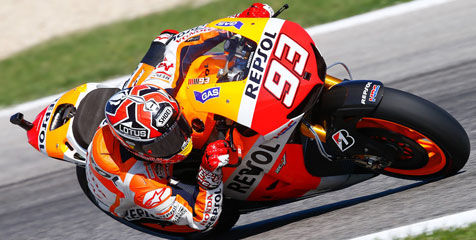 Marquez Tercepat di Latihan Pertama MotoGP San Marino