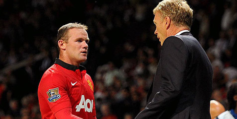 Moyes Pertimbangkan Risiko Turunkan Rooney Moyes Pertimbangkan Risiko Turunkan Rooney