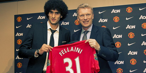 Moyes Siap Bersabar Tunggu Fellaini Matang Moyes Siap Bersabar Tunggu Fellaini Matang