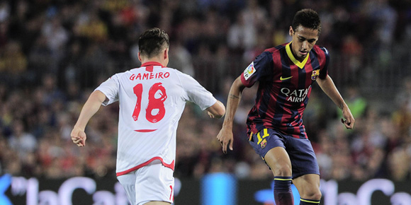 Neymar Pamer Skill vs Sevilla