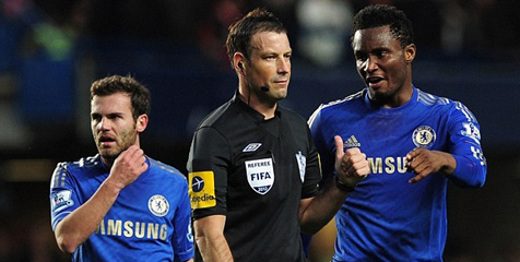 'Mikel Sempat Ancam Bakal Patahkan Kaki Clattenburg' 'Mikel Sempat Ancam Bakal Patahkan Kaki Clattenburg'