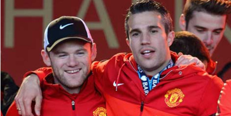 Moyes Tergoda Untuk Tandemkan Rooney dan Van Persie