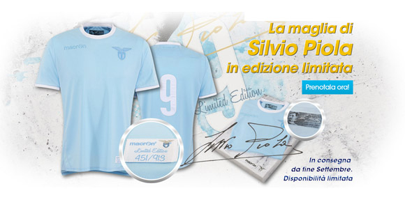 Jersey Khusus Lazio Kenang Silvio Piola