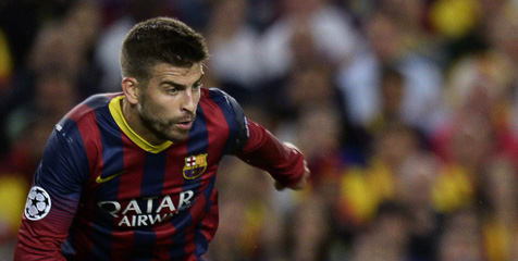 Pique Diragukan Tampil Lawan Rayo