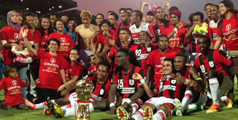 Deretan Prestasi Persipura di ISL 2012-2013