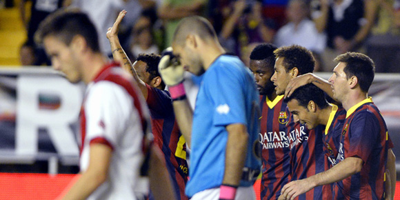 Highlights La Liga: Rayo Vallecano 0-4 Barcelona