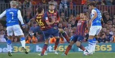 'Dicederai' Busquets, Mascherano Absen Dua Pekan