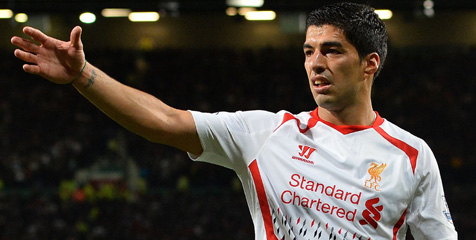 Suarez Tak Kecewa Liverpool Kalah di Old Trafford