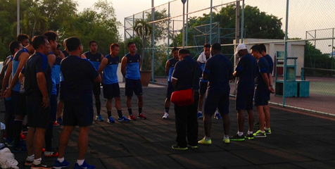 Gresik Belum Siap, Timnas Senior Hanya Latihan Kebugaran