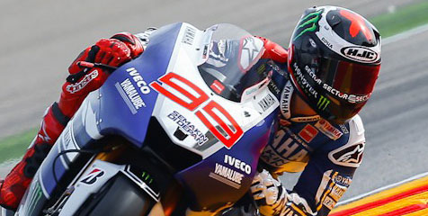 Lorenzo Tercepat di Latihan Pertama MotoGP Aragon