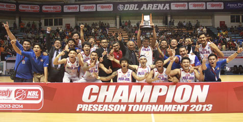 Pelita Jaya Juarai Turnamen Pramusim NBL Indonesia 2013