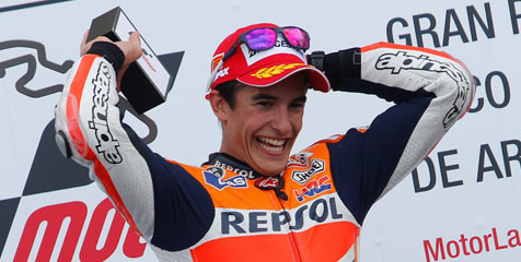 Rusak Motor Pedrosa, Marquez Minta Maaf