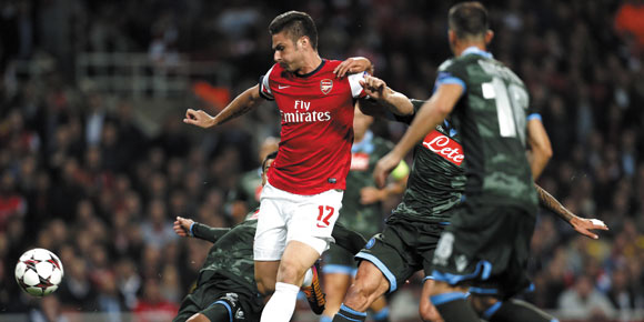 Highlights UCL: Arsenal 2-0 Napoli
