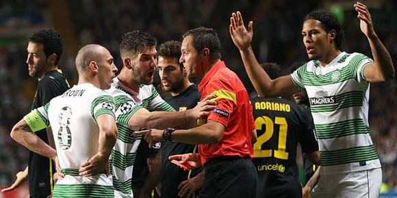 Momen-momen Menarik Laga Celtic vs Barcelona