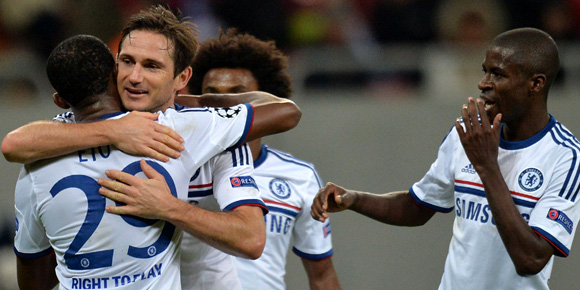 Highlights UCL: Steaua Bucuresti 0-4 Chelsea