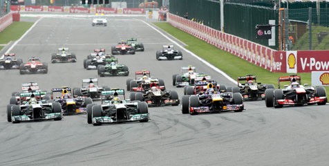 Formula 1 Rilis Jadwal Uji Coba Pramusim 2014