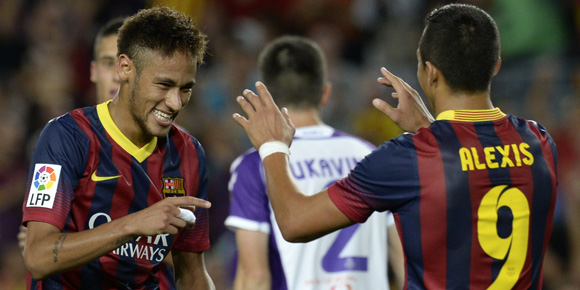 Highlights La Liga: Barcelona 4-1 Real Valladolid