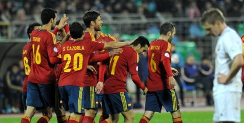 Preview: Spanyol vs Belarusia, Tiga Angka La Roja