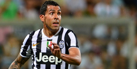 Tevez Terang-terangan Ajak Vidic Gabung Juventus