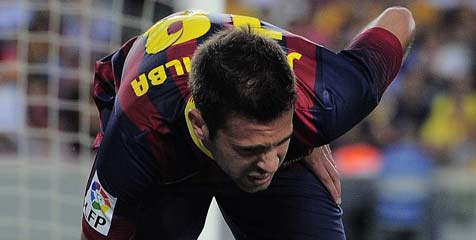 Barca Kehilangan Jordi Alba Enam Pekan