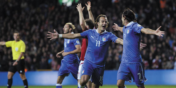 Highlights WCQ 2014: Denmark 2-2 Italia
