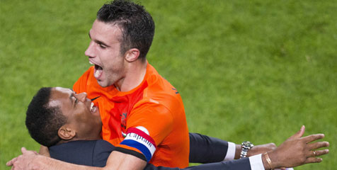 Hattrick RVP Pecahkan Rekor Gol Timnas Belanda