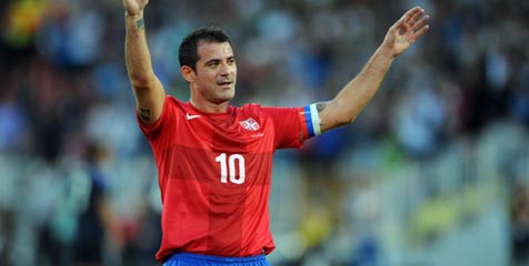 Terharu, Stankovic Pecahkan Rekor Caps Serbia 