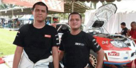 Rizal Sungkar Buktikan Janji Juara di Tri Nation Rally Medan