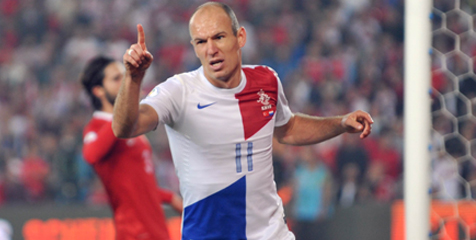Robben Bicara Soal Free Kick Luar Biasa di Turki