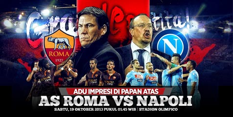 Napoli Bawa 21 Pemain Guna Menghentikan Laju Roma