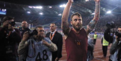 De Rossi: De Sanctis Lebih Berguna Dari Sepeda Motor