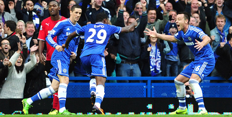 Review: Gol Perdana Eto'o Menangkan Chelsea