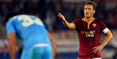 AS Roma Konfirmasi Cedera Francesco Totti