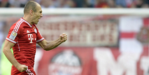 Preview: Bayern vs Plzen, Panggung Untuk Robben