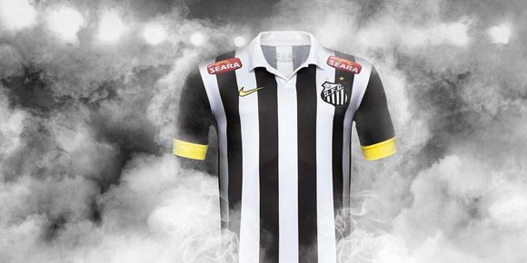 Detail Jersey: Santos Away 2013-14