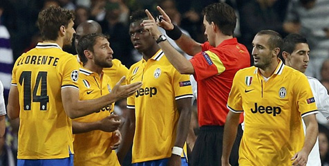 UEFA Hukum Wasit Laga Madrid vs Juventus