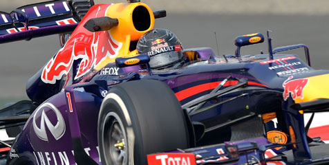 Menangi F1 GP India, Vettel Kunci Gelar Dunia 2013