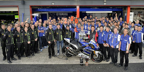 Yamaha Rayakan Kemenangan Ke-200 di MotoGP